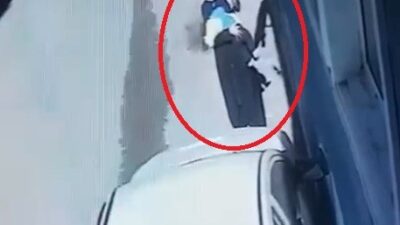 Bursa’da pes dedirten olay! Kucağındaki bebeğe aldırmadan…