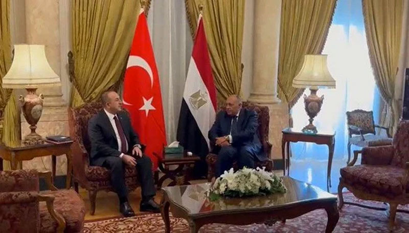 Mısır’a 11 yıl sonra ilk ziyaret! Bakan Çavuşoğlu Kahire’de Mısır’a 11 yıl sonra ilk ziyaret! Bakan Çavuşoğlu Kahire’de