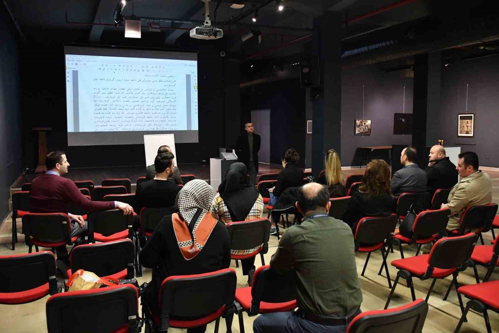 Müze personeline Osmanlıca dersi 1 muze personeline osmanlica dersi baf6850