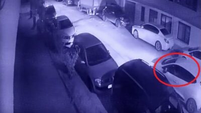 Bursa’da gençlerin tehlikeli scooter yolculuğu kamerada