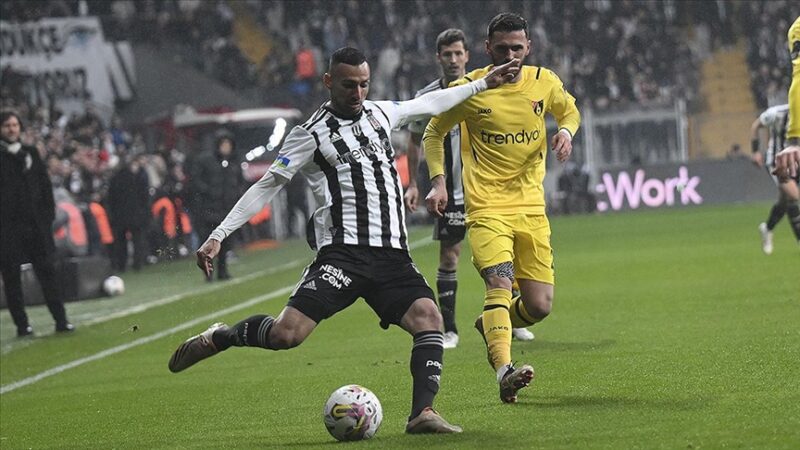 Spor Toto Süper Lig'in 26. haftasında İstanbulspor'u konuk eden Beşiktaş,
