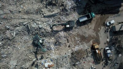 Kahramanmaraş’ta 468 bin ton enkaz kaldırıldı