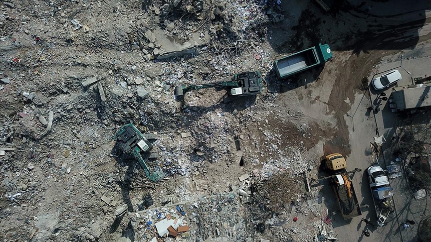 Kahramanmaraş’ta 468 bin ton enkaz kaldırıldı