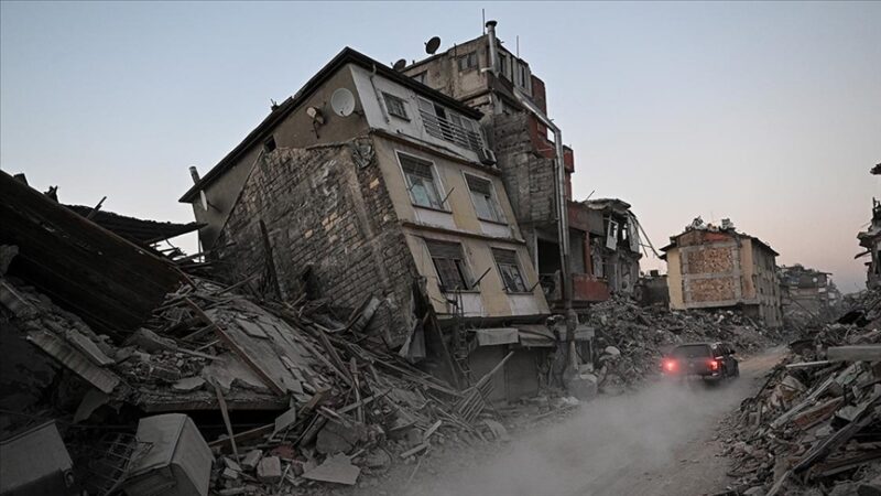 Kahramanmaraş merkezli 6 Şubat'ta meydana gelen depremlerden etkilenen illerde yıkılan