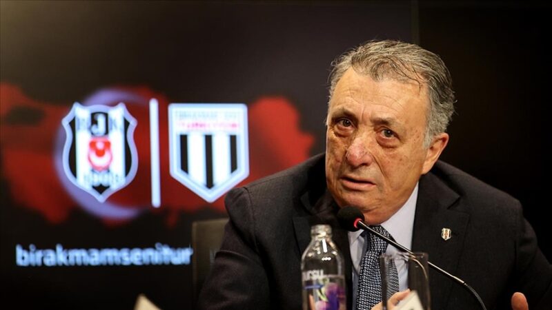 Beşiktaş Başkanı Ahmet Nur Çebi, TFF'ye Hatayspor ve Gaziantep FK'nın