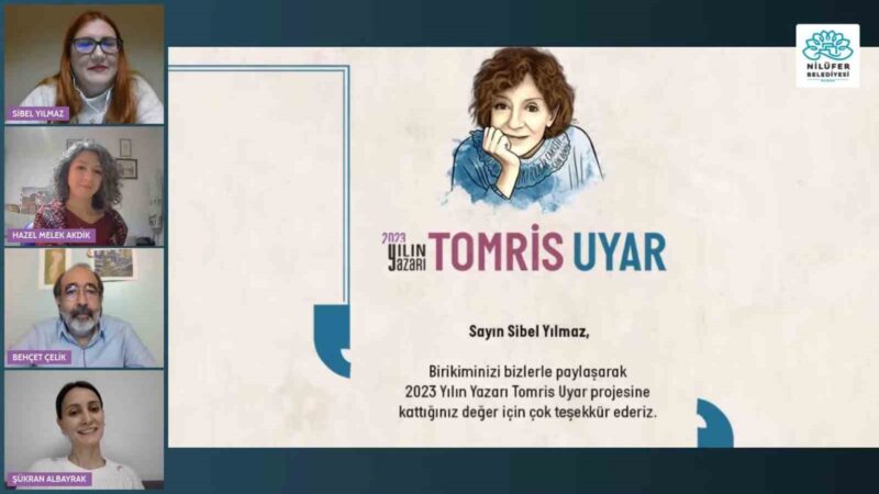 Tomris Uyar’ın öykücülüğü ele alındı Nilüfer Belediyesi’nin 2023 Yılın Yazarı Tomris Uyar etkinlikleri çerçevesinde “Tomris