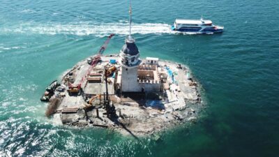 Açılışa günler kaldı! İşte Kız Kulesi’nin son hali