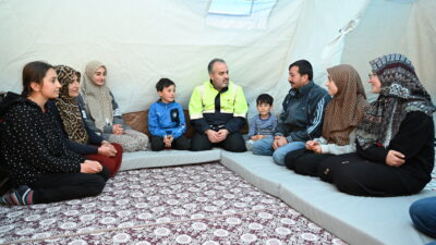 Hataylı afetzedelere Bursa morali