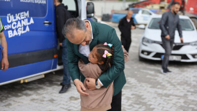 Büyükşehir depremzede çocukların yüzünü güldürdü