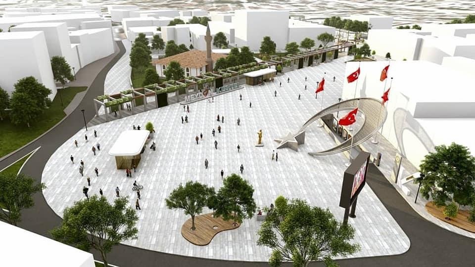 Bursa’nın yeni meydanı gün sayıyor!