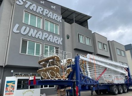 Bursa’dan Paris’e römork üstü dönme dolap!