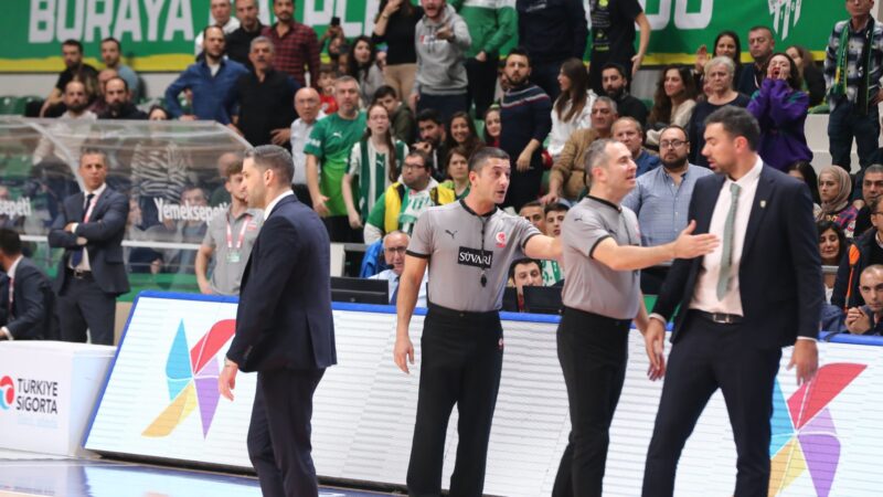 Bursaspor’u yakan hakeme af çıktı! Türkiye Basketbol Federasyonu (TBF) Tahkim Kurulu, TBF Disiplin Kurulu'nun 3