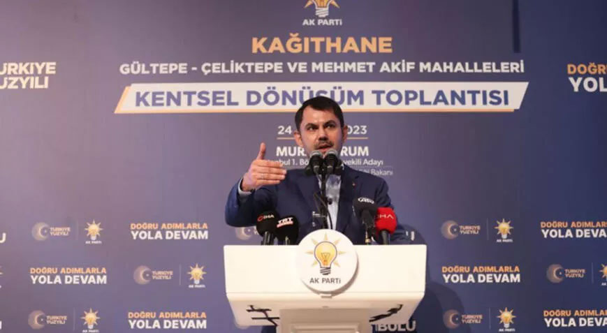 Bakan Kurum: “TOKİ’mizle 1.2 milyon konut üreterek ülkemizdeki yapı stoğunu güçlendirdik”