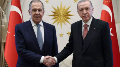 Cumhurbaşkanı Erdoğan, Lavrov’u kabul etti
