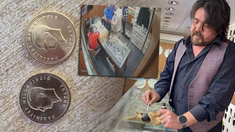 Sahte altının değerini düşürdü, kuyumcunun 25 yıllık tecrübesinden kaçamadı Sahte altının değerini düşürdü, kuyumcunun 25 yıllık tecrübesinden kaçamadı