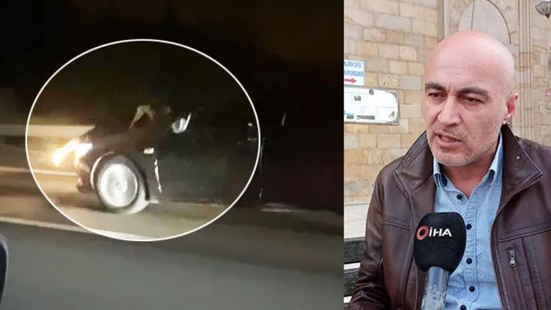 Boşanma aşamasındaki eşini kaput üzerinde 20 km götürdü: Ben cani değilim Boşanma aşamasındaki eşini kaput üzerinde 20 km götürdü: Ben cani değilim