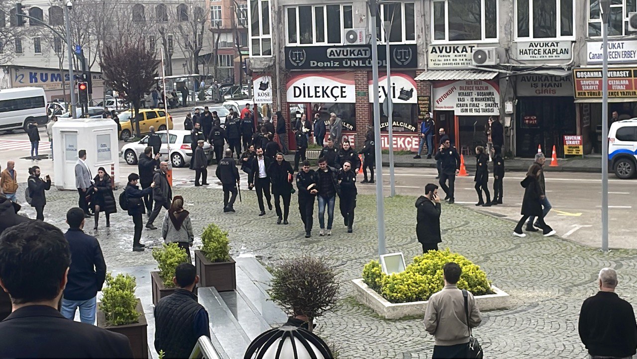 Bursa Adliyesi’nde kavga