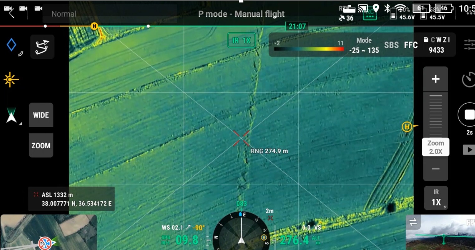 400 kilometrelik yüzey kırığı görüntülendi
