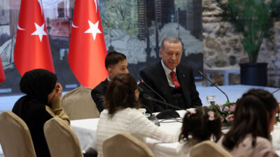 Çocuklardan oluşan Kabine Dolmabahçe’de! Cumhurbaşkanı Erdoğan’dan önemli açıklamalar