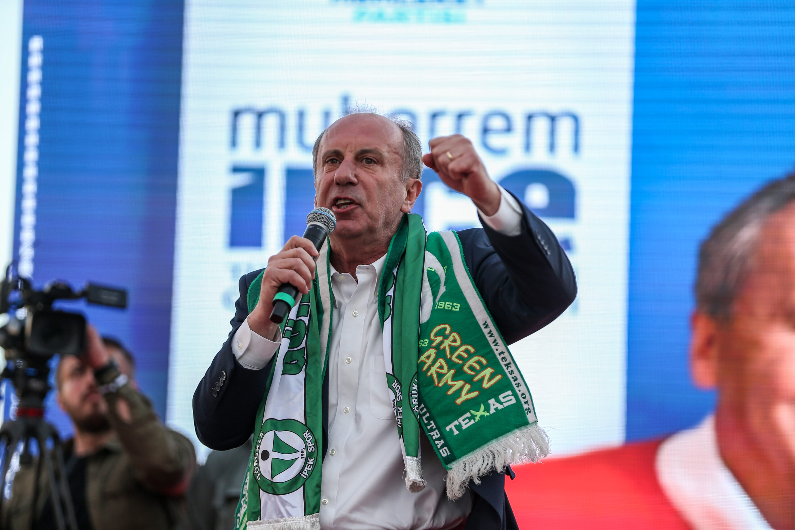 Muharrem İnce’den milli projelere destek Muharrem İnce’den milli projelere destek