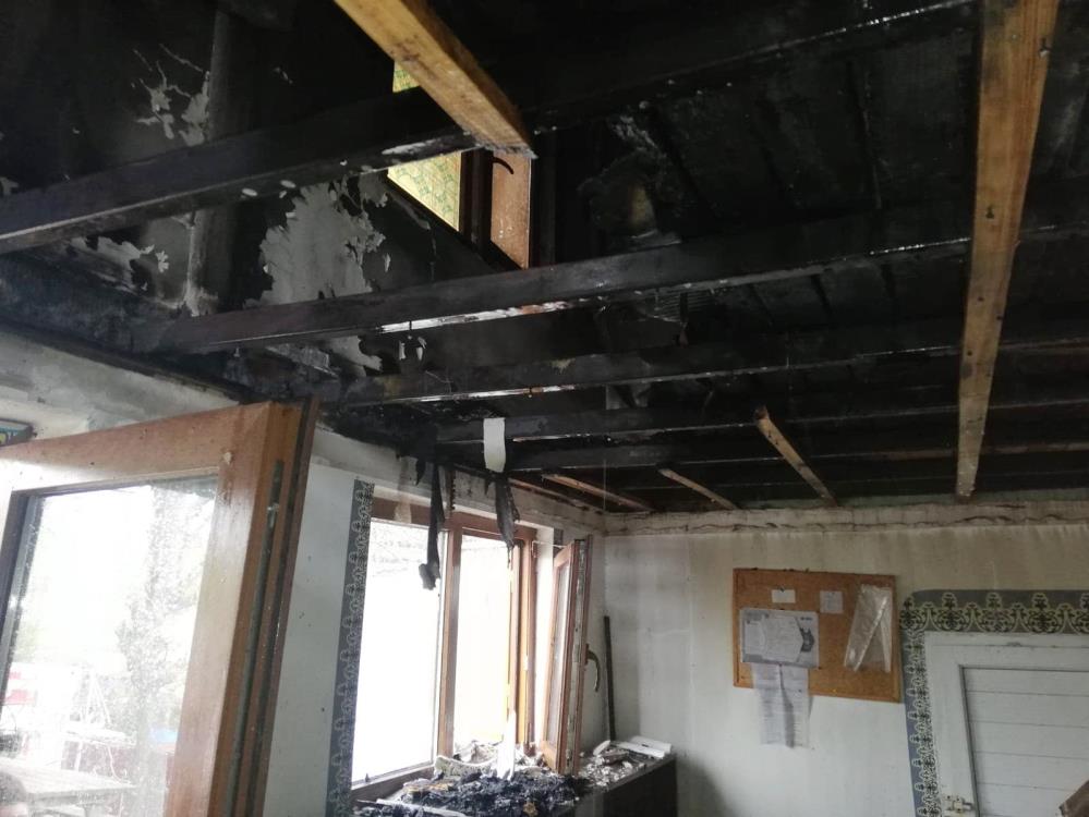 Bursa’daki tarihi camide korkutan yangın