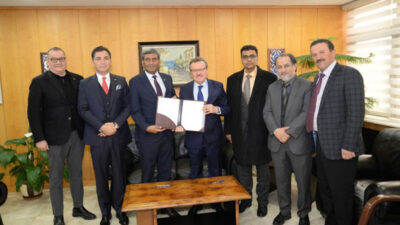 Bilim ve Teknoloji Üniversitesi’nden BUÜ’ye işbirliği ziyareti