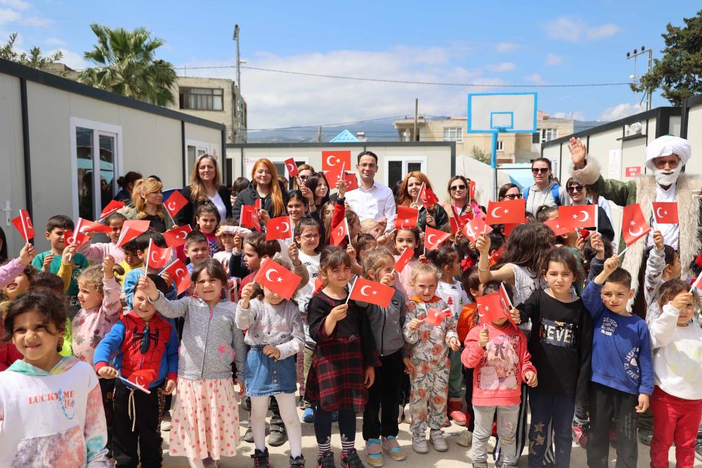 Uludağ Elektrik 23 Nisan coşkusunu Hatay’a taşıdı 3 AW873738 03