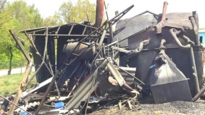 Bursa’da kazan bomba gibi patladı