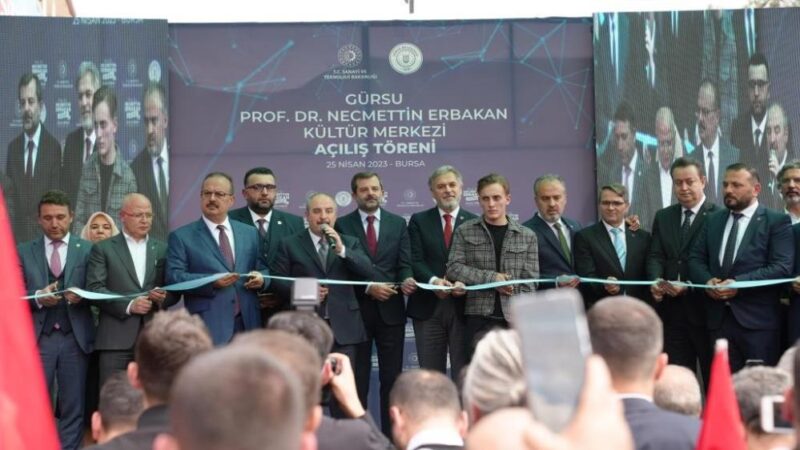 Bursa’nın bu ilçesinin ilk kültür merkezi Gürsu tarihinin ilk Kültür Merkezi olma özelliği taşıyan ’Gürsu Belediyesi