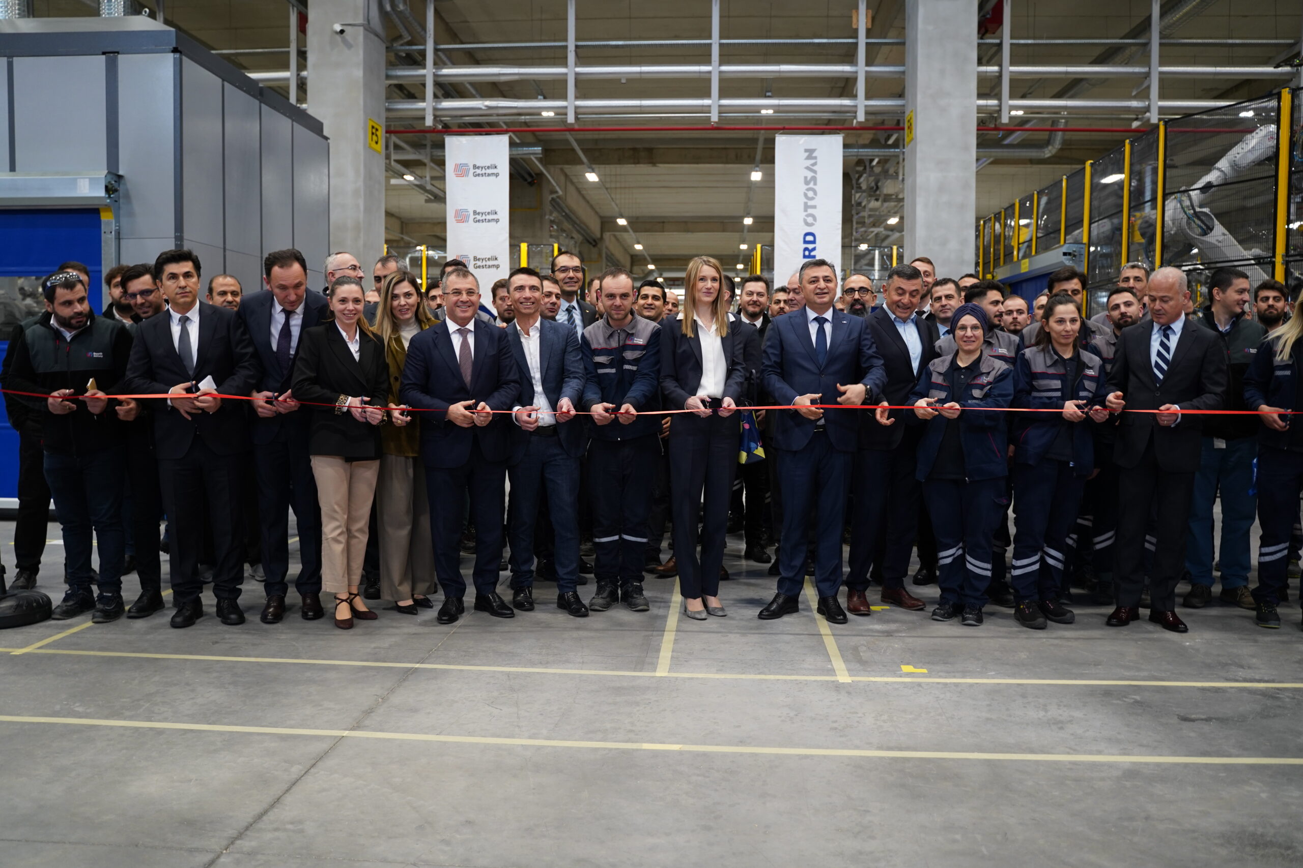 Beyçelik Gestamp’ın Yeniköy fabrikası açıldı