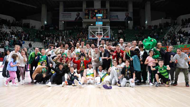Türkiye Sigorta Basketbol Süper Ligi'nin 27. haftasında Frutti Extra Bursaspor,