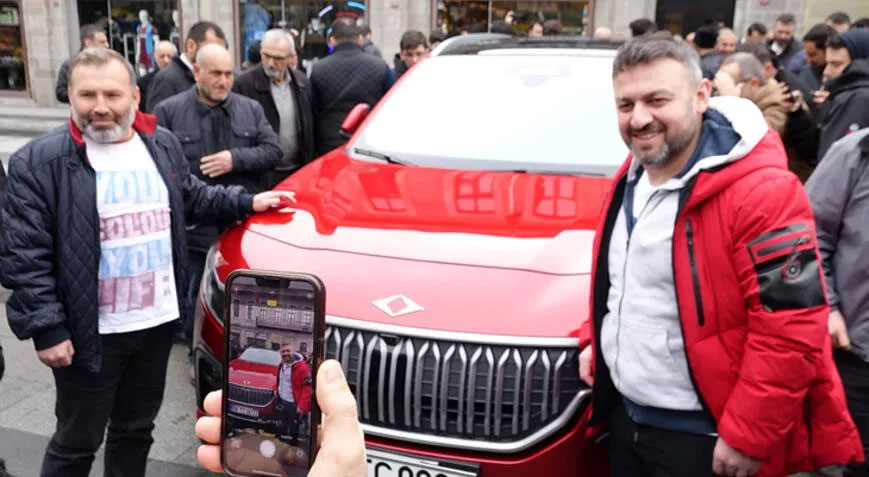 Trabzon’da Togg’a yoğun ilgi