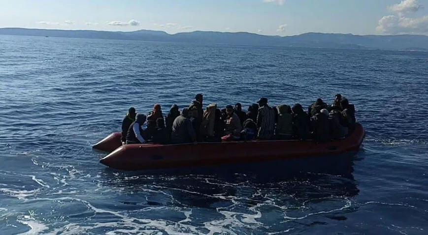 Yunanistan’ın ölüme ittiği 62 göçmen kurtarıldı