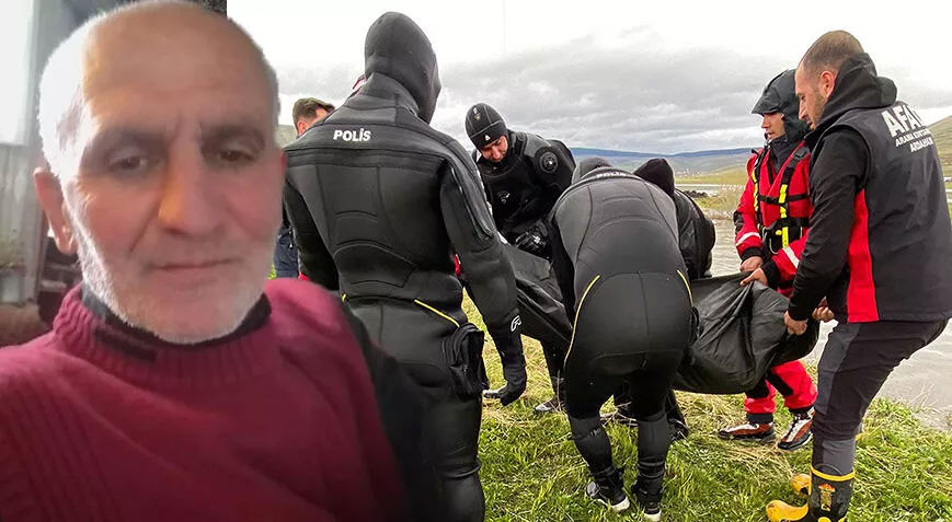 Hayvanlarını kurtarmak için girdiği çayda kaybolan besiciden acı haber