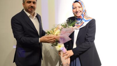 Yıldırım Belediyesi Ramazan ayı programları kapsamında Merve Gülcemal ile söyleşi