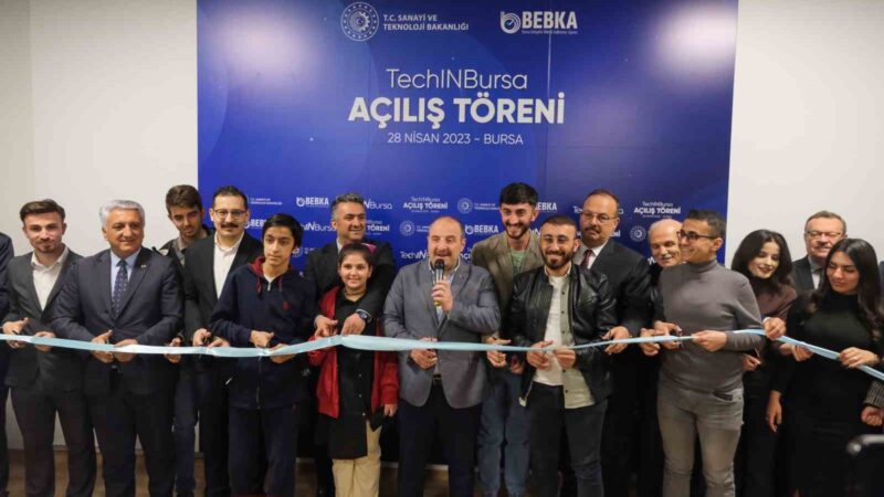 BEBKA’nın girişimcilik ekosistemini hareketlendirecek projesi TechINBursa Girişimcilik Merkezi’nin açılışı Sanayi