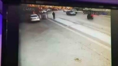 Görüntüler Bursa’dan… Kaza anı kamerada