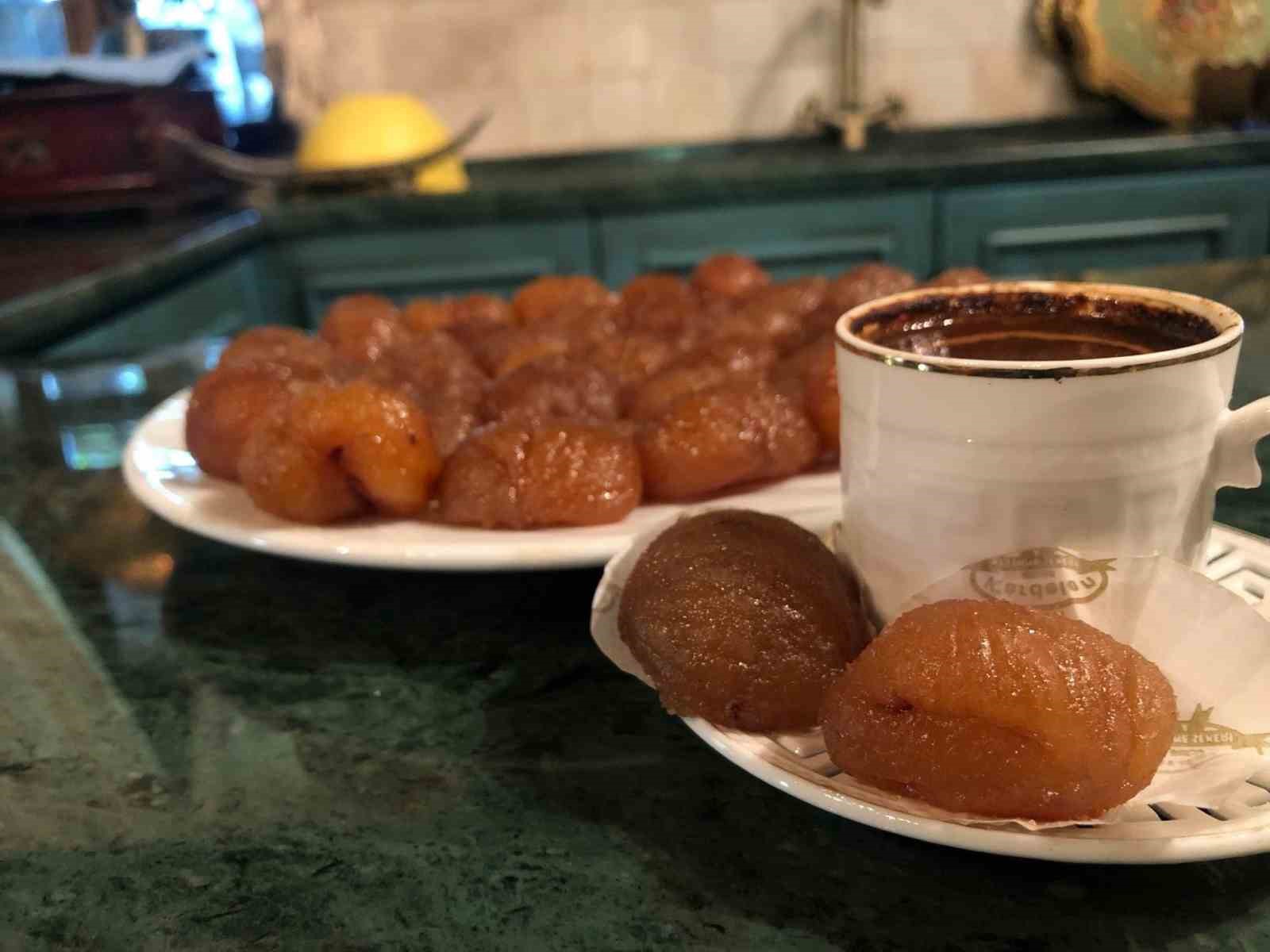 Bursalıların bayram hediyesi, bayram tatlısı kestane şekeri