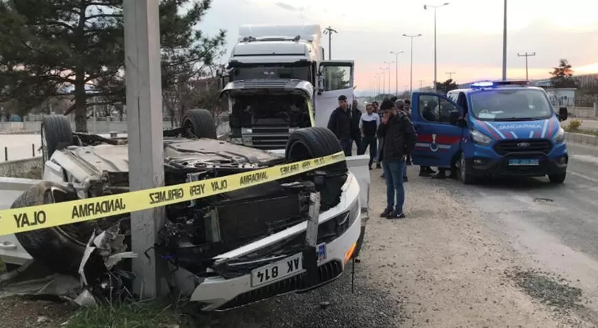 Elazığ’da trafik kazası: 5 yaralı