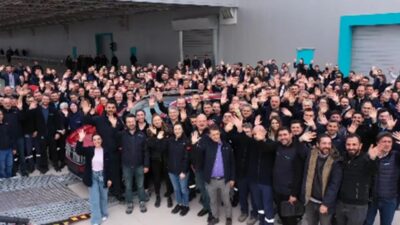 Togg ilk sevkiyatın görüntülerini paylaştı! Gemlik’ten böyle uğurlandı