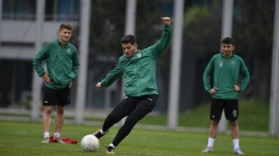 Bursaspor’da Düzcespor maçı hazırlıkları başladı