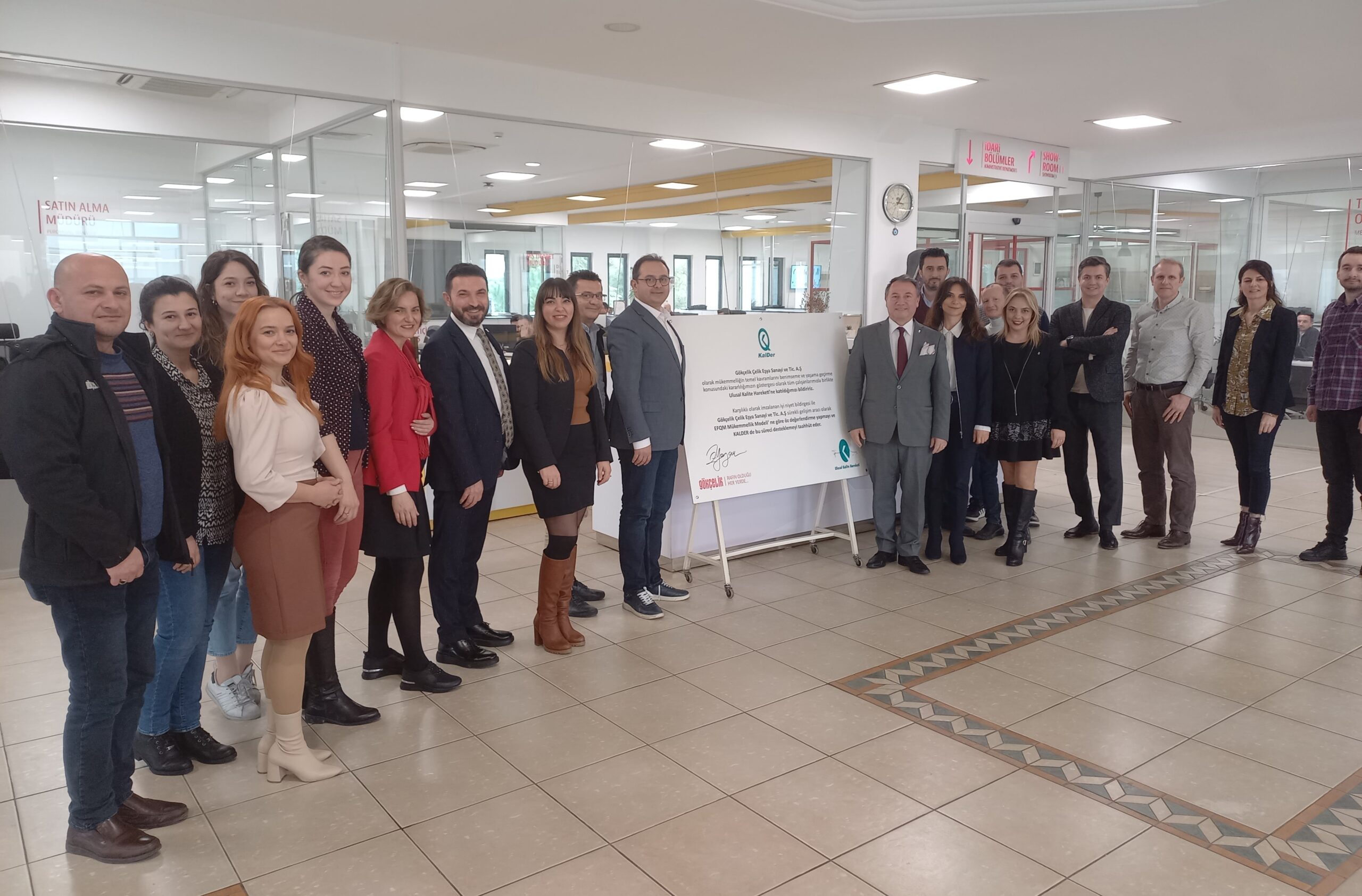 Gökçelik, Ulusal Kalite Hareketi’ne katıldı