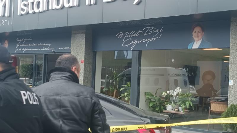 İYİ Parti İstanbul İl Başkanlığı’na mermi isabet etmesiyle ilgili yeni gelişme