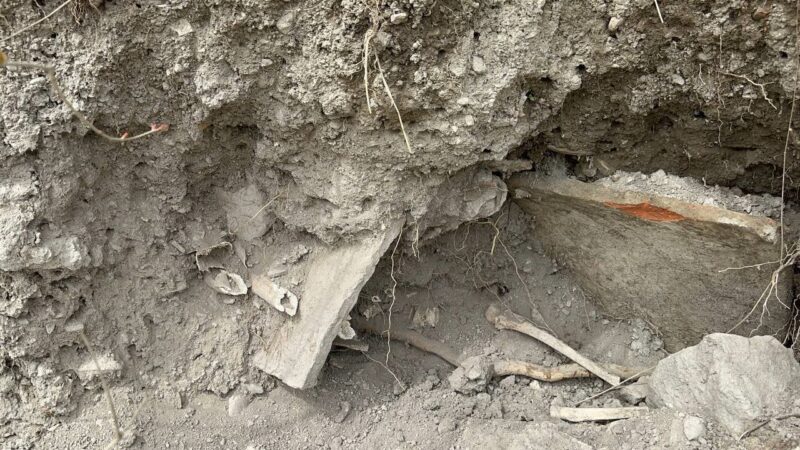 İznik’te Bizans dönemine ait mezar ve insan kemikleri bulundu Bursa’nın 4 medeniyete başkentlik yapmış tarihi kenti İznik’te 1500 yıllık