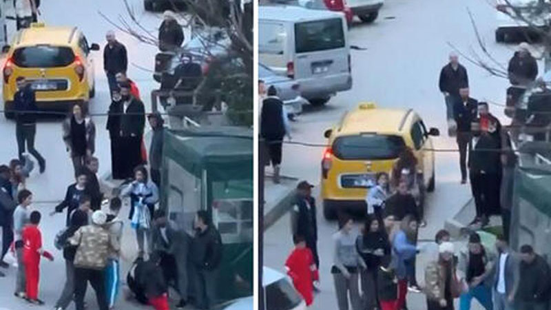 Bursa’da kadınların kavgası kamerada