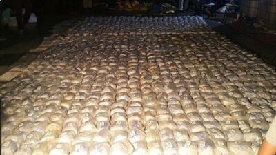 Akdeniz’e bırakılmışlar! Yaklaşık 2 ton ele geçirildi