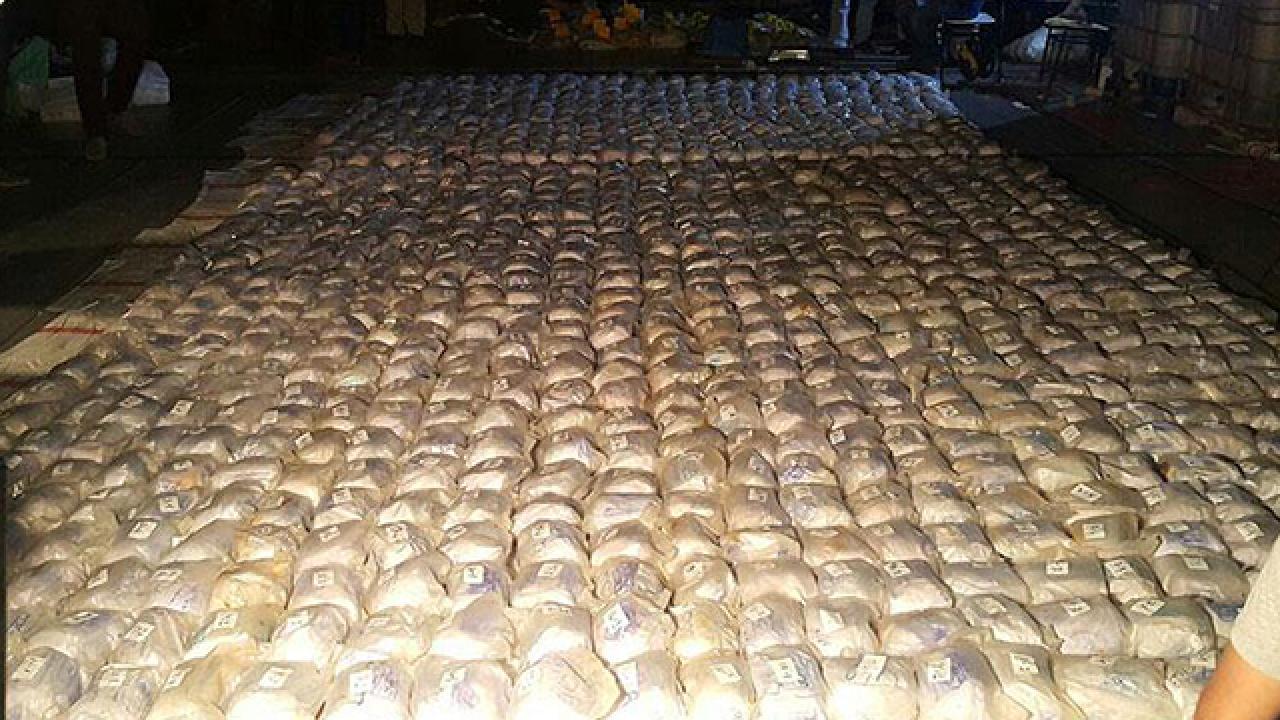 Akdeniz’e bırakılmışlar! Yaklaşık 2 ton ele geçirildi