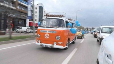 Otizmli çocuklara vosvos konvoyu