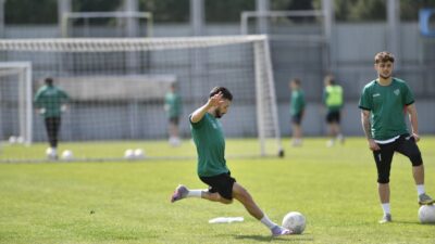 Bursaspor pas pres çalıştı