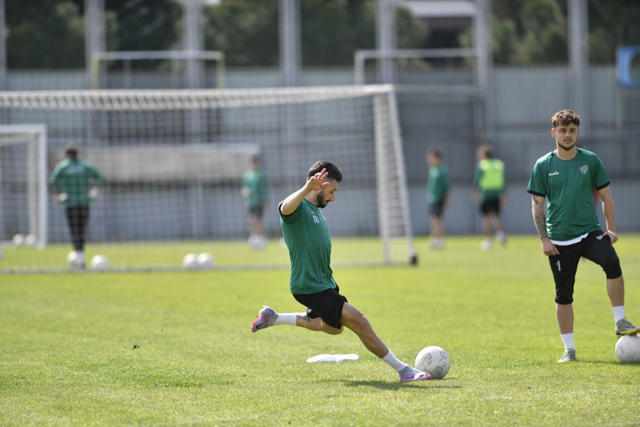 Bursaspor pas pres çalıştı